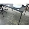 Image 1 : Black Plastic Card Table
