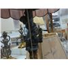 Image 2 : Cherub w/Panel Glass, Other Lamps - 2