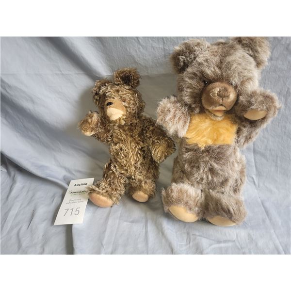 2 Vintage Zotty Bears A