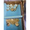Image 7 : Vintage Jewelry Box & Costume Jewelry A