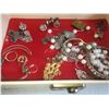 Image 9 : Box of Vintage Costume Jewelry A