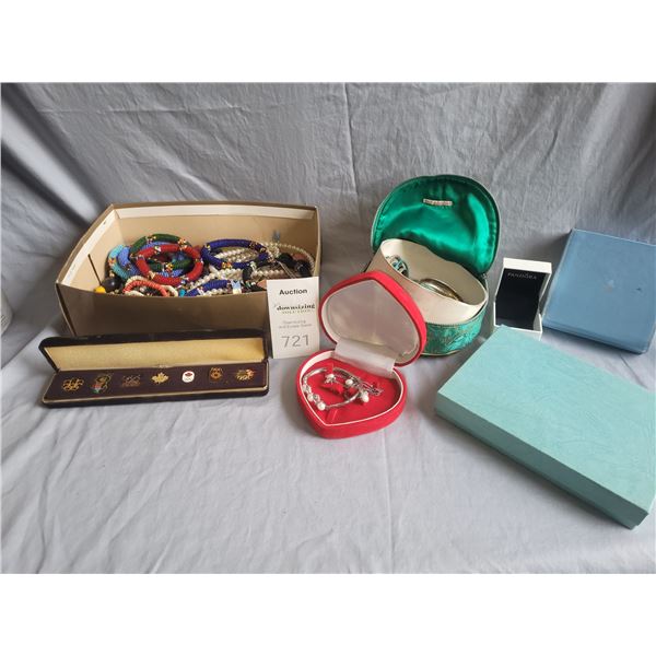 Kimono Pearls, Olympic Pins & More A