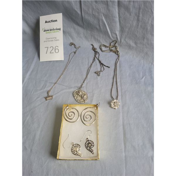 Sterling Silver Jewelry A