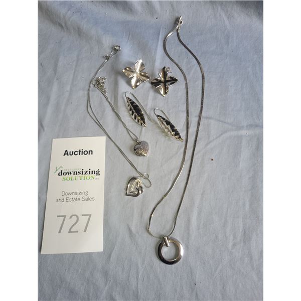 Sterling Silver Jewelry A