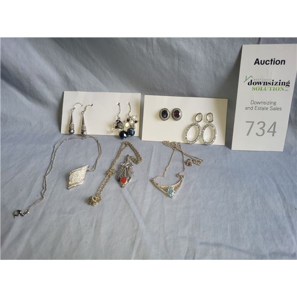 Sterling Silver Jewelry A