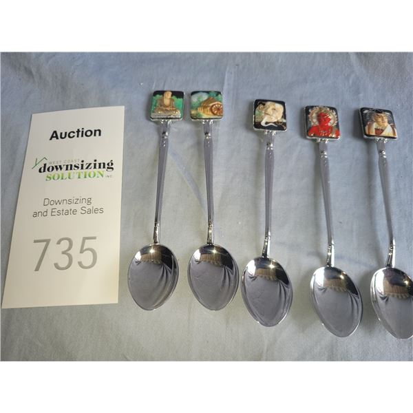 Toshikane Sterling Silver Spoons A