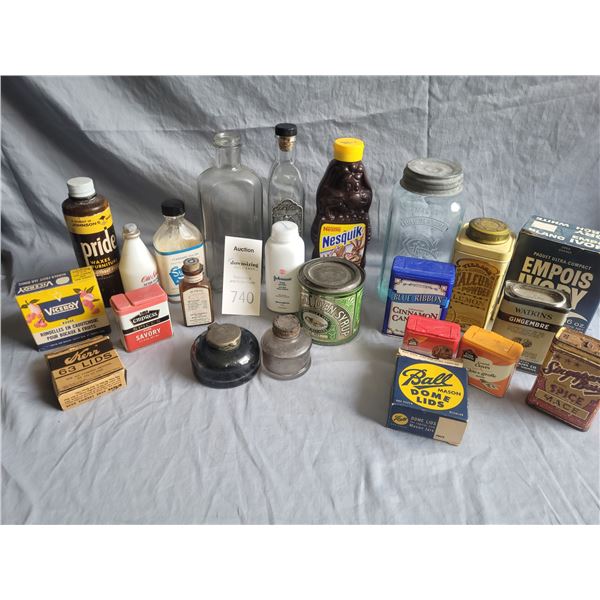 Vintage Bottles & Cans A