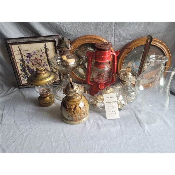 Vintage Kerosen Lamps & More A