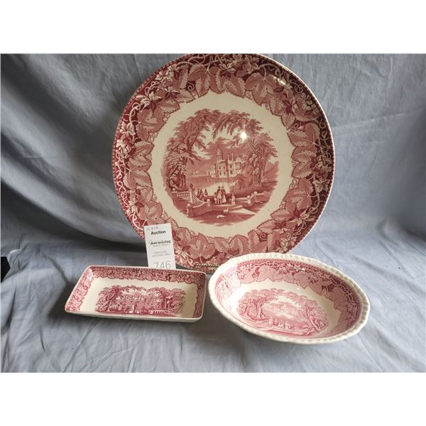 Antique Mason's Vista Dinnerware A