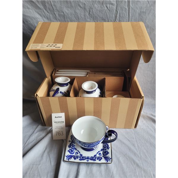 New Bombay Cup & Saucers A