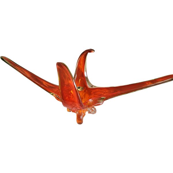 Large Edag Art Glass Dish A