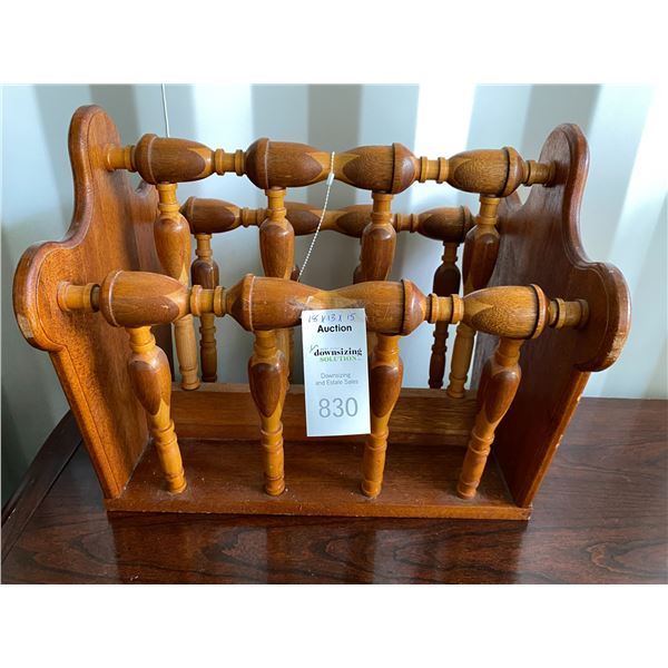 Colonial Magazine Rack B