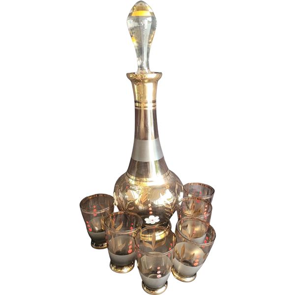 Vintage Decanter Set A