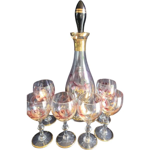 Vintage Decanter Set A