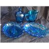 Image 1 : Vintage Blue Glass A