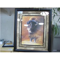 Limited Edition Print "american Bison" By Edward