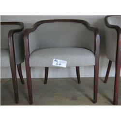 Scali Durante Mahogany Framed Client Chair (s3)