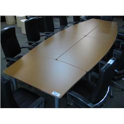 Global 7 Piece Boardroom/lab  Modular Table