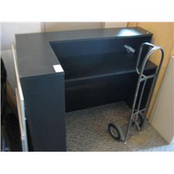 Black Reception Counter