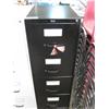 Image 1 : Global Black 4 Drawer Legal File Cabinet