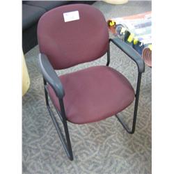 Burgandy Conference Chair