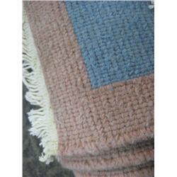 9'9" X 6'9" Wool Area Rug