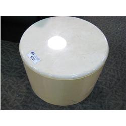 2 Piece Marble Top Coffee Table Set