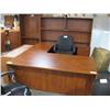 Image 1 : Cherry U-Shaped Executive Office Suite