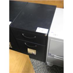 Black Mobile File Pedestal