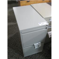 Grey Mobile File Pedestal