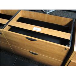 Cherry 2 Drawer Lateral File Cabinet