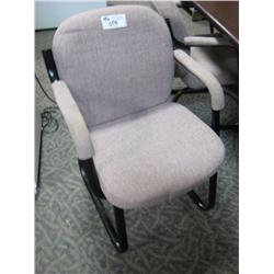 Burgandy Client Chair