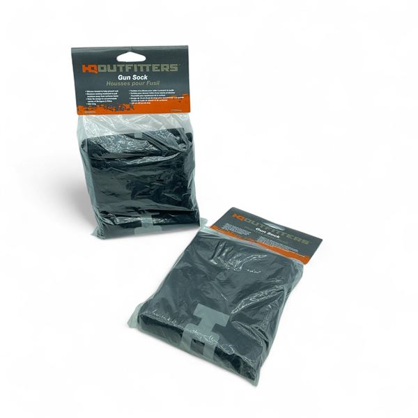 HQ Outfitters Gun Sock 52" Long X 2, New