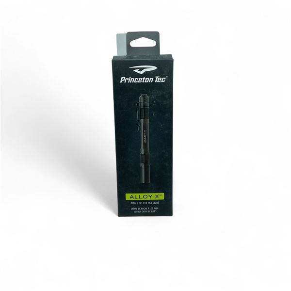 Princeton Tec Alloy-X Dual Fuel LED Pen Light, New