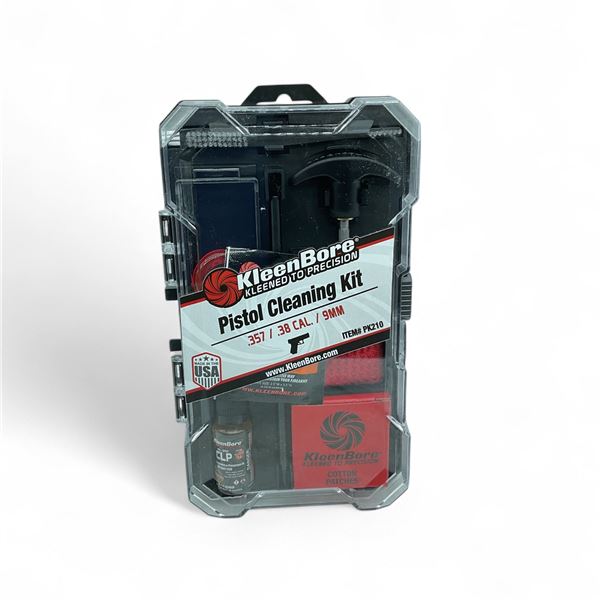 Kleenbore Pistol Cleaning Kit for 357/ 38 Cal and 9 mm, New