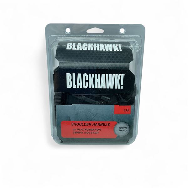 BlackHawk RH Shoulder Harness with Platform for Serpa Holster, New