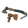 Image 1 : Viking Axe, 4-1/2" Blade, 18-1/4" Total Length with Leather Sheath
