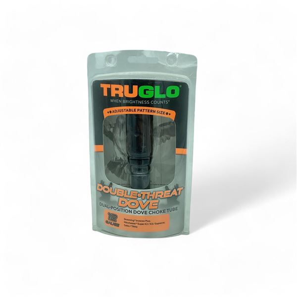 TruGlo Double Threat Dove Dual-Position Dove Choke Tube for 12Ga Browning Invector Plus, New