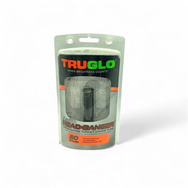 TruGlo Head-Banger Long Range 20 Ga Turkey Choke Tube for Remington RemChoke, Most Charles Daly, New