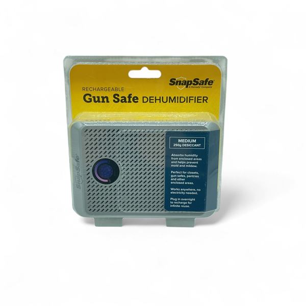 SnapSafe Gun Safe Dehumidifier, Medium with 250 g Desiccant, New