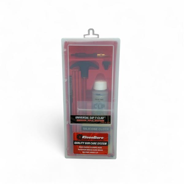 Kleenbore Universal Quality Gun Care System for 22 Cal - 12 Ga Handgun, Rifle and Shotgun, New