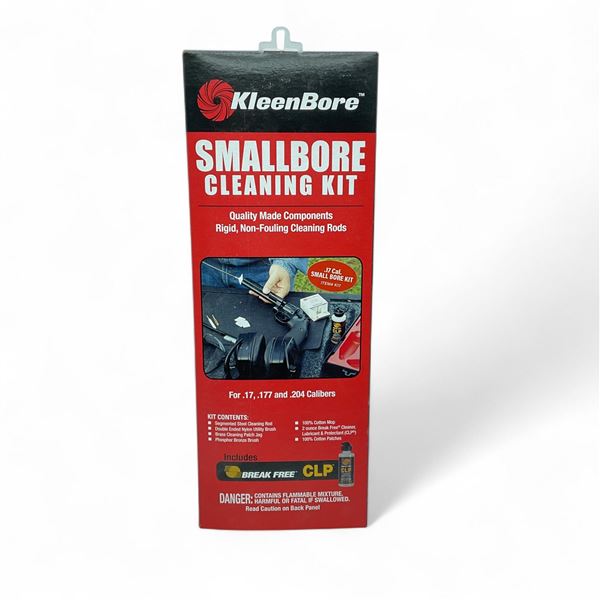 Kleenbore Small Bore Cleaning Kit for 17/ 177 and 204 Calibers, New