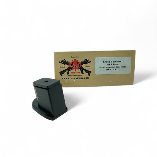 S&J Hardware Smith & Wesson M&P 9mm, Pistol Magazine Base Plate for M&P 1.0 & 2.0, New