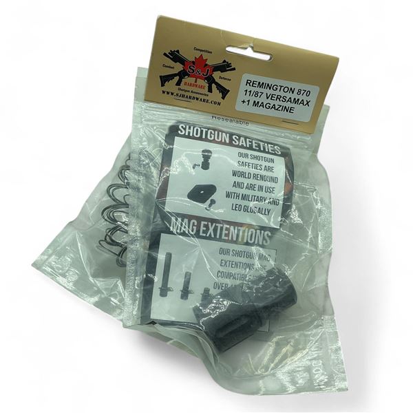 S&J Hardware Remington 870, 11/ 87 Versamax +1 Magazine, New
