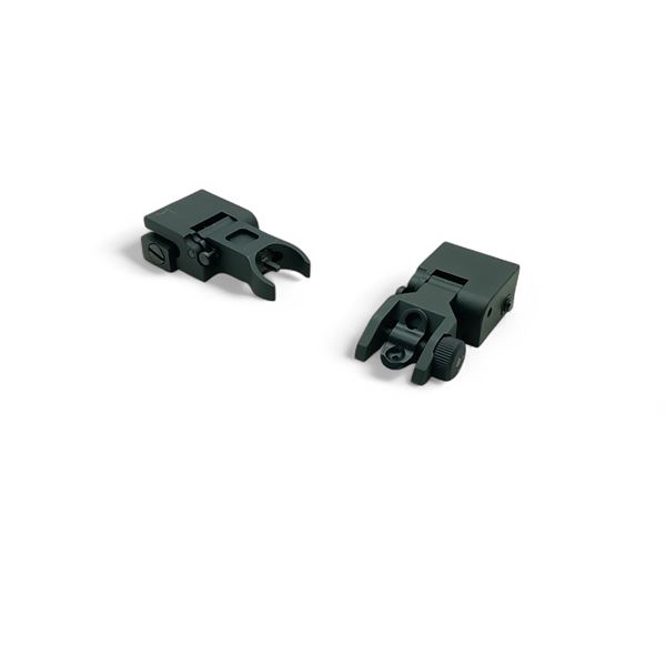Front and Rear Attachable Flip-Up Sights