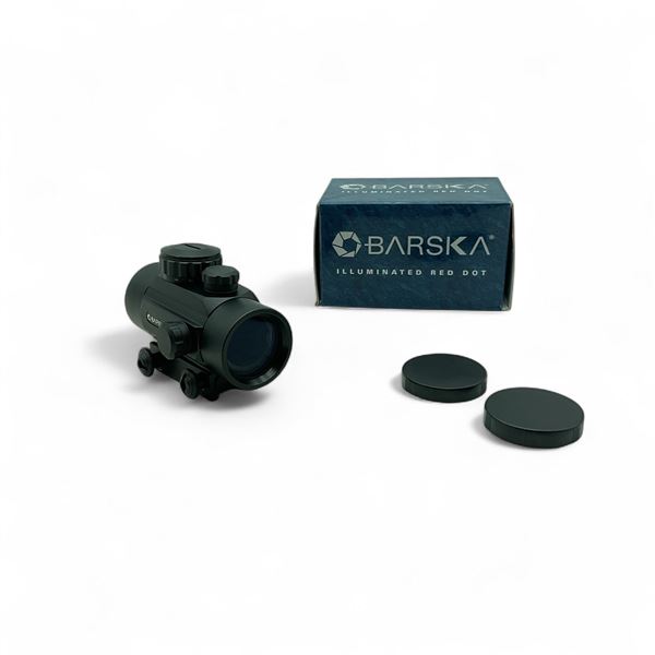 Barska 1x30mm Illuminated Red Dot, 3.5 MOA Red Dot Reticle