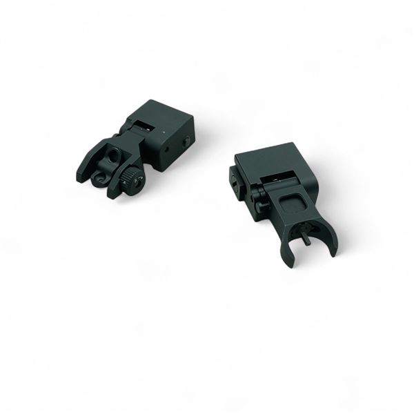 Front and Rear Attachable Flip-Up Sights