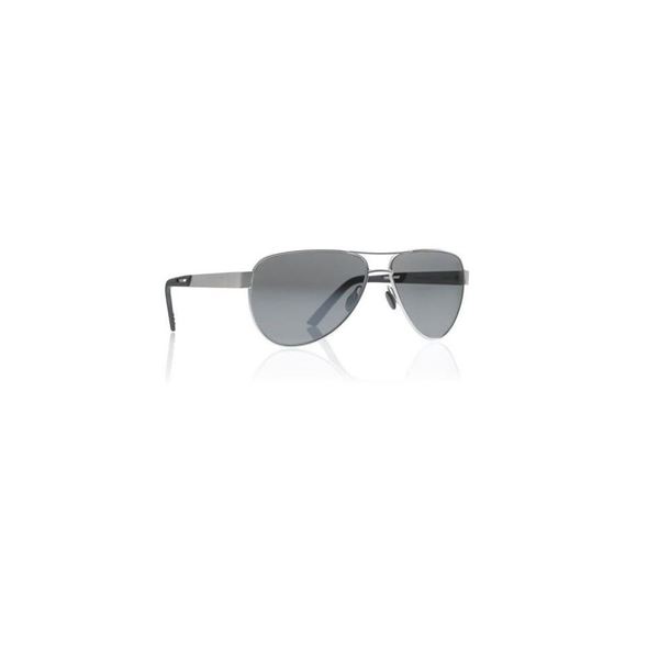 Revision Alphawing Sport Metal Sunglasses, Silver Mirror Lens, New