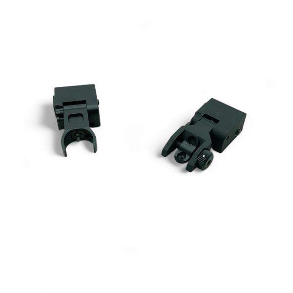 Front and Rear Attachable Flip-Up Sights