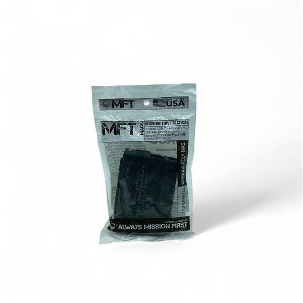MFT XCR/ LAR-15 5.56 mm/ 223 Rem/ 300 AAC 10 Round Pistol Magazine